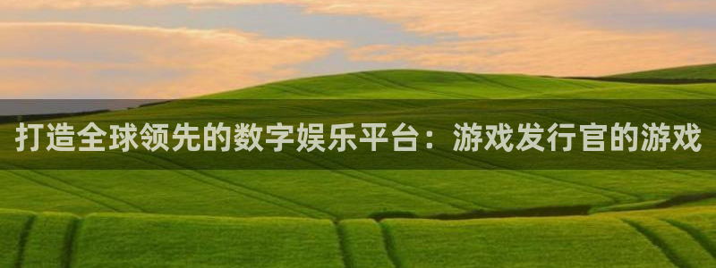 新宝GG价格：打造全球领先的数字娱乐平台：游戏发行官的游戏