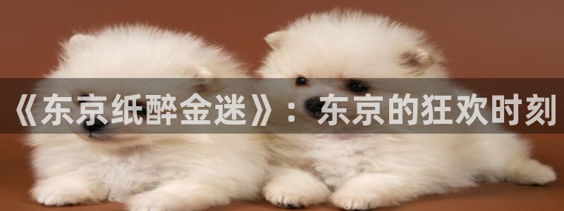 重庆新宝GG子文化传播有限公司：《东京纸醉金迷》：东京的狂欢时刻