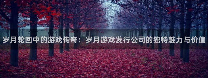 新宝GG官网注册平台怎么注册账号：岁月轮回中的游戏传奇：岁月游戏发行公司的独特魅力与价值